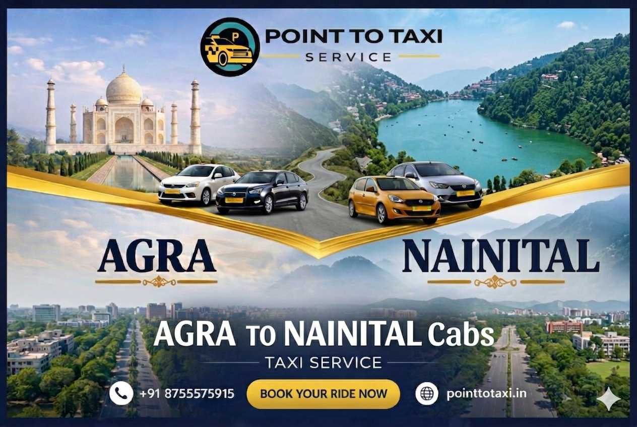 Agra to Nainital Car Rental